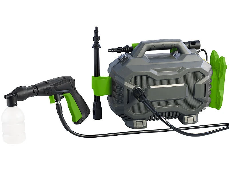 AGT Professional Druckreiniger:Hochdruckreiniger Mit Multi-Lanze, 110 Bar, 1.600 Watt, IPX5 11 AGT Professional Druckreiniger:Hochdruckreiniger Mit Multi-Lanze, 110 Bar, 1.600 Watt, IPX5 – Bild 9