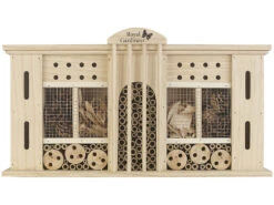 Royal Gardineer Insekten-Haus:XXL-Naturholz-Insektenhotel Und Nisthilfe "Grand Hotel", 28 X 50 Cm -Rosenstein & Söhne Shop zx8000 0