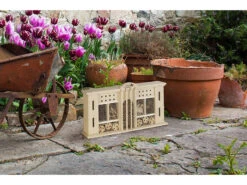 Royal Gardineer Insekten-Haus:XXL-Naturholz-Insektenhotel Und Nisthilfe "Grand Hotel", 28 X 50 Cm -Rosenstein & Söhne Shop zx8000 3