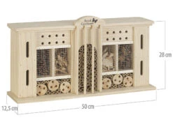 Royal Gardineer Insekten-Haus:XXL-Naturholz-Insektenhotel Und Nisthilfe "Grand Hotel", 28 X 50 Cm -Rosenstein & Söhne Shop zx8000 4