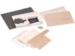 Royal Gardineer Igelhütte:Wetterfestes Igelhaus Aus Unbehandeltem Echtholz, Ganzjährig, Bausatz -Rosenstein & Söhne Shop zx8077 0 1