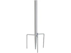 Royal Gardineer Vogelhaus Mit Ständer:XL-Vogelhaus, Metalldach, Erdspieß & Futterfläche Aus Holz, Ø 33,5 Cm -Rosenstein & Söhne Shop zx8085 5