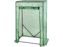 Royal Gardineer Tomatengewächshaus:Tomaten-Folien-Gewächshaus, Aufrollbare Tür, 100 X 50 X 150 Cm, Grün -Rosenstein & Söhne Shop zx8095 3 2