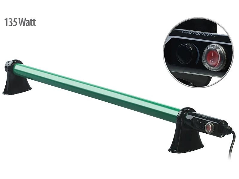 Royal Gardineer Gewächshausheizung:Elektrische Stabheizung Für Gewächshäuser, 135 Watt, 105 Cm, IP44 4 Royal Gardineer Gewächshausheizung:Elektrische Stabheizung Für Gewächshäuser, 135 Watt, 105 Cm, IP44 – Bild 2