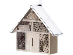 Royal Gardineer Nistkasten:Insektenhotel "Maja" Aus Naturholz, Vormontiert, Metalldach -Rosenstein & Söhne Shop zx8193 2