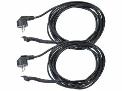 Royal Gardineer Rohrbegleitheizung:2er-Set Frostschutzkabel Mit Thermostat, 2 M Heizkabel, 30 Watt, IPX7 -Rosenstein & Söhne Shop zx8309 1